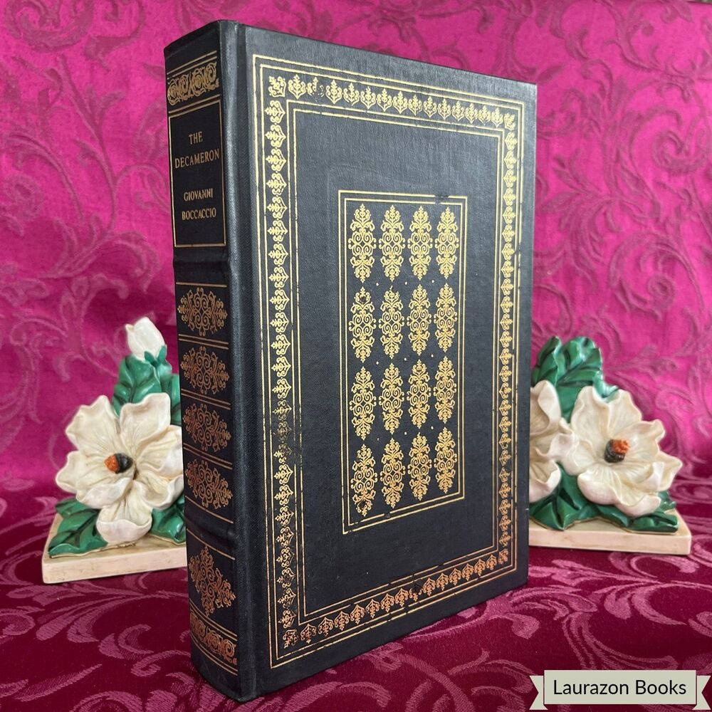 1981 The Decameron by Giovanni Boccaccio, Illustrated, The Franklin Library